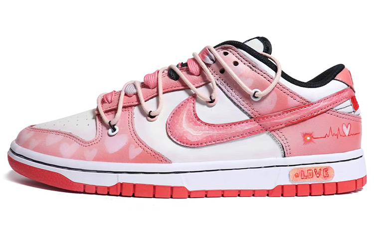 Buy [Sepatu Custom] Nike NBA x Dunk Low 'Electrocardiogram Chicago' DD3363-100(Team25-心电图520解构)