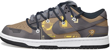 【定制鞋款】耐克 NBA x Dunk Low '机甲战士 - 元宇宙' DC9560-001(Team拾玖-黑棕机甲女S-BOX) Buy 【定制鞋款】耐克 NBA x Dunk Low '机甲战士 - 元宇宙' DC9560-001(Team拾玖-黑棕机甲女S-BOX)