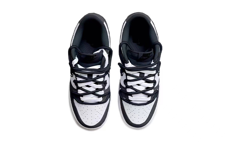 Shop [定制鞋款] 耐克NBA x Dunk Low '熊猫双子星' DC9560-001(Team拾玖-黑白双子座女S-BOX)