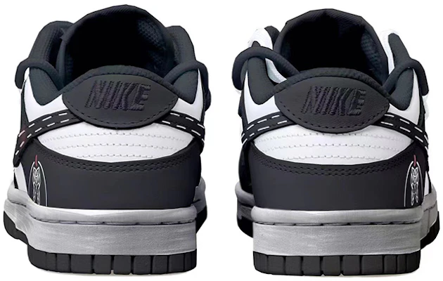 【定制球鞋】 NBA x Nike Dunk Low 熊貓 雙子座 二次元 星座 做舊Vibe風 解構風 低幫 板鞋 GS 黑白 Purchase 【定制球鞋】 NBA x Nike Dunk Low 熊貓 雙子座 二次元 星座 做舊Vibe風 解構風 低幫 板鞋 GS 黑白