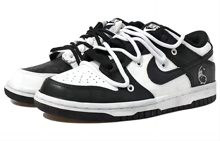Lookbook Nike Dunk Low Panda Tai Chi Personalizadas DC9560-001(Team拾玖-女款太极S-BOX)