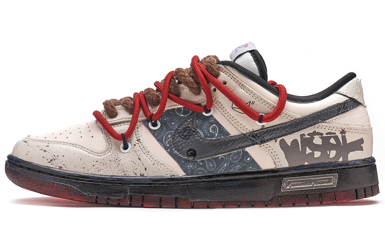 Buy 【カスタムシューズ】ナイキ NBA x ダンク ロー『パンダプランク』 DD3363-100(TeamH-男款炙热涂鸦S-BOX)