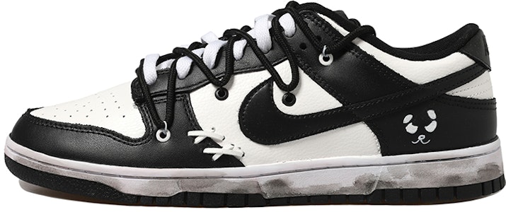 나이키 NBA 덩크 로우 '판다 빈티지'(커스텀) DC9560-001(Team拾玖-双X熊猫女S-BOX) Buy 나이키 NBA 덩크 로우 '판다 빈티지'(커스텀) DC9560-001(Team拾玖-双X熊猫女S-BOX)