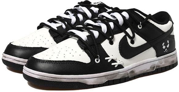 나이키 NBA 덩크 로우 '판다 빈티지'(커스텀) DC9560-001(Team拾玖-双X熊猫女S-BOX) Lookbook 나이키 NBA 덩크 로우 '판다 빈티지'(커스텀) DC9560-001(Team拾玖-双X熊猫女S-BOX)