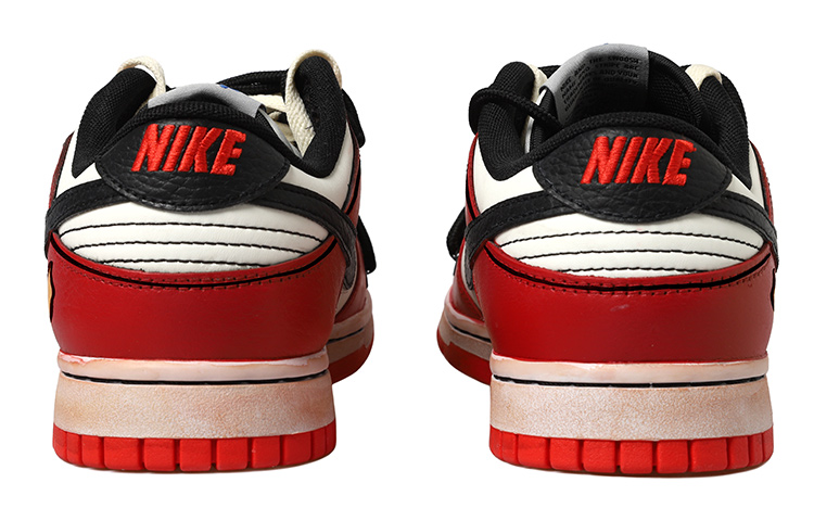 Purchase 나이키 NBA 덩크 로우 '레드화이트블랙 스타즈' (커스텀) DO6288-100(Team拾玖-白红星星女S-BOX)