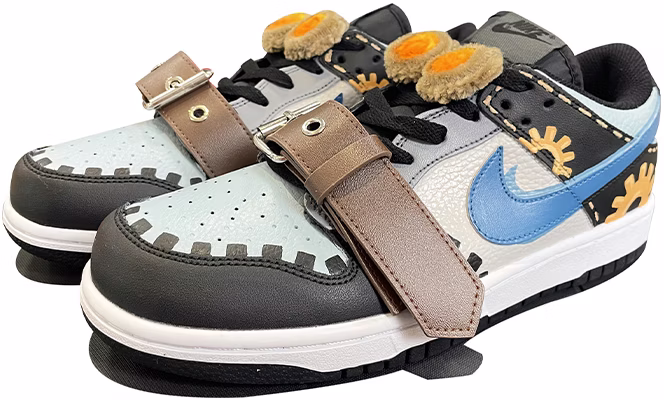 Zapatillas Nike NBA x Dunk Low 'Retro Engranajes Ojos Animados' DC9560-001(TeamD-GS款复古齿轮黑棕) Lookbook Zapatillas Nike NBA x Dunk Low 'Retro Engranajes Ojos Animados' DC9560-001(TeamD-GS款复古齿轮黑棕)