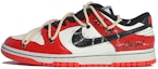 Buy 【定制球鞋】 NBA x Nike Dunk Low 荊棘之刺S 高街 字母 解構 做舊 情侶 低幫 板鞋 男款 黑紅