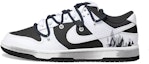 Order 【定制球鞋】 NBA x Nike Dunk Low OKHR 熊貓 做舊Vibe風 杉樹 聖誕節 復古 解構風 低幫 板鞋 GS 白黑
