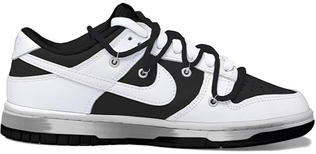 【定制球鞋】 NBA x Nike Dunk Low OKHR 熊貓 做舊Vibe風 杉樹 聖誕節 復古 解構風 低幫 板鞋 GS 白黑 Lookbook 【定制球鞋】 NBA x Nike Dunk Low OKHR 熊貓 做舊Vibe風 杉樹 聖誕節 復古 解構風 低幫 板鞋 GS 白黑