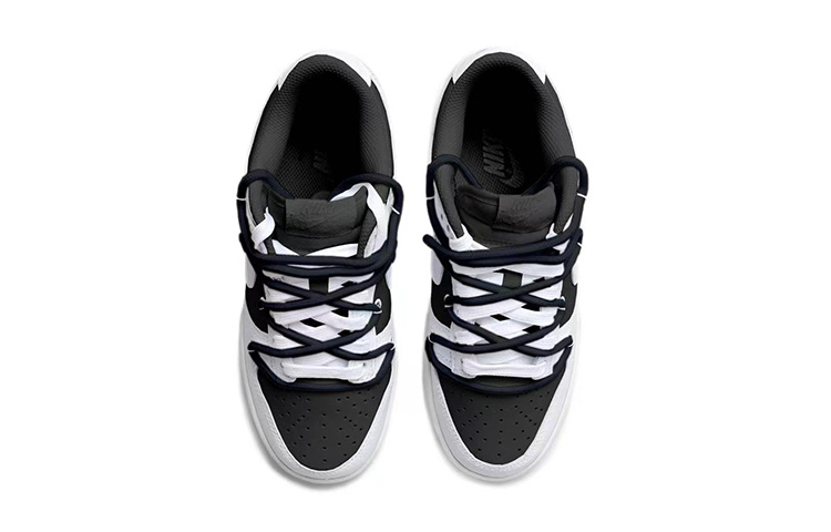 Purchase 【定制球鞋】 NBA x Nike Dunk Low OKHR 熊貓 做舊Vibe風 杉樹 聖誕節 復古 解構風 低幫 板鞋 GS 白黑