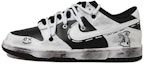 Buy 나이키 NBA x 덩크 로우 '흰구름 토끼 그래피티' DC9560-001(Team拾玖-白云做旧女S-BOX)