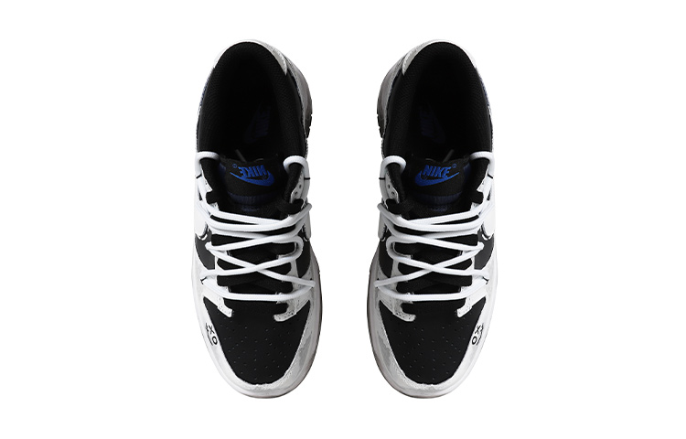 Shop 나이키 NBA x 덩크 로우 '흰구름 토끼 그래피티' DC9560-001(Team拾玖-白云做旧女S-BOX)