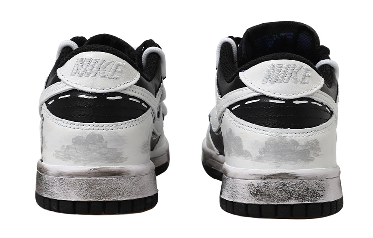 Purchase 나이키 NBA x 덩크 로우 '흰구름 토끼 그래피티' DC9560-001(Team拾玖-白云做旧女S-BOX)