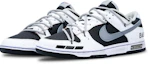 Lookbook 定制鞋 Nike NBA x Dunk Low EMB '黑白熊猫反转' DD3363-002(Team7-男款泼墨字体)