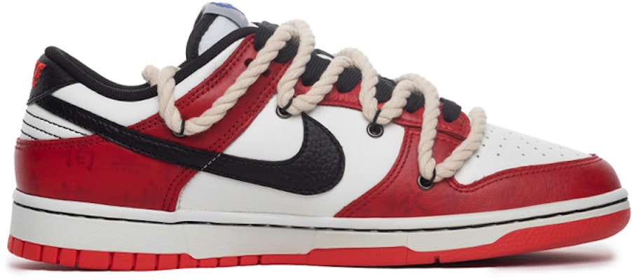 나이키 NBA x 덩크 로우 EMB '시카고' (커스텀) DO6288-100(Team拾肆-女款书法解构红白黑) Order 나이키 NBA x 덩크 로우 EMB '시카고' (커스텀) DO6288-100(Team拾肆-女款书法解构红白黑)
