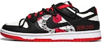 Buy Zapatillas Nike NBA x Dunk Low EMB 'Chicago Negro Blanco Rojo' DD3363-100(Teamfour-男款骷髅情人节)
