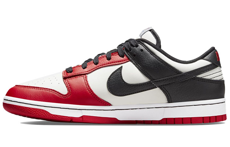Sizing Zapatillas Nike NBA x Dunk Low EMB 'Chicago Negro Blanco Rojo' DD3363-100(Teamfour-男款骷髅情人节)