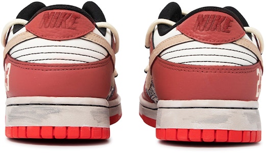 【定制鞋】耐克 NBA x Dunk Low EMB '芝加哥腰果花' DD3363-100(TeamM-男款芝加哥腰果花黑红白) Shop 【定制鞋】耐克 NBA x Dunk Low EMB '芝加哥腰果花' DD3363-100(TeamM-男款芝加哥腰果花黑红白)