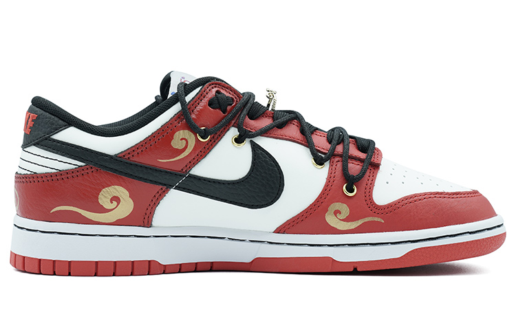 Order [Kustom Kasut] Nike NBA x Dunk Low EMB 'Chicago Merah Putih Hitam' DD3363-100(Team6-金箍棒S-BOX)