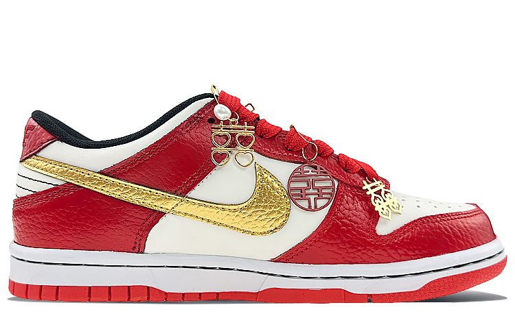 Order 【カスタムシューズ】ナイキ NBA x ダンク ロー EMB 'シカゴレッドゴールド' DO6288-100(Team40-GSDUNK婚鞋红金)