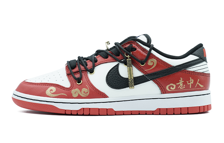[Custom Shoes] Nike NBA x Dunk Low EMB 'Chicago Valentine's Day'