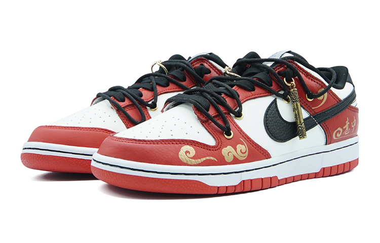 Lookbook [Sepatu Custom] Nike NBA x Dunk Low EMB 'Chicago Hari Valentine' DO6288-100(Team6-金箍棒S-BOX)