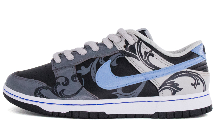 Buy [定制鞋] 耐克 NBA x Dunk Low EMB '灰色黑色中国' DD3363-002(TeamNine-男款唐草灰黑)