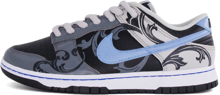 custom-shoes-nike-nba-x-dunk-low-emb-grey-black-china