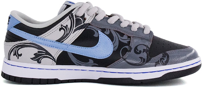 【訂製球鞋】NBA x Nike Dunk Low EMB "Knicks" 唐草 復古 中國風 國潮 低筒 滑板鞋 男款 灰黑 Order 【訂製球鞋】NBA x Nike Dunk Low EMB "Knicks" 唐草 復古 中國風 國潮 低筒 滑板鞋 男款 灰黑