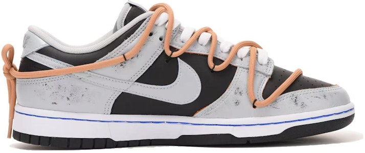 나이키 NBA 덩크 로우 EMB '시멘트 블랙 그레이' (커스텀) DD3363-002(Team32-男款发霉做旧) Order 나이키 NBA 덩크 로우 EMB '시멘트 블랙 그레이' (커스텀) DD3363-002(Team32-男款发霉做旧)