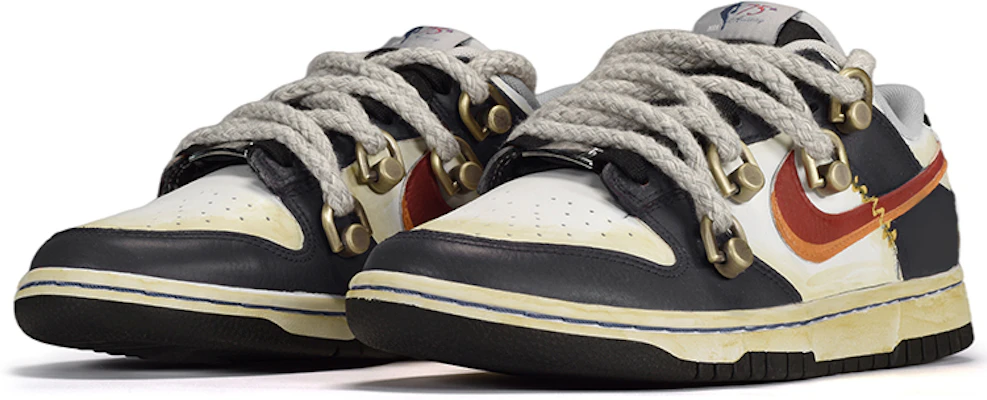 【定制球鞋】 NBA x Nike Dunk Low EMB "尼克队" 文藝復興 做舊 解構風 情侶 耐磨 低幫 板鞋 男款 灰綠藍 Lookbook 【定制球鞋】 NBA x Nike Dunk Low EMB "尼克队" 文藝復興 做舊 解構風 情侶 耐磨 低幫 板鞋 男款 灰綠藍