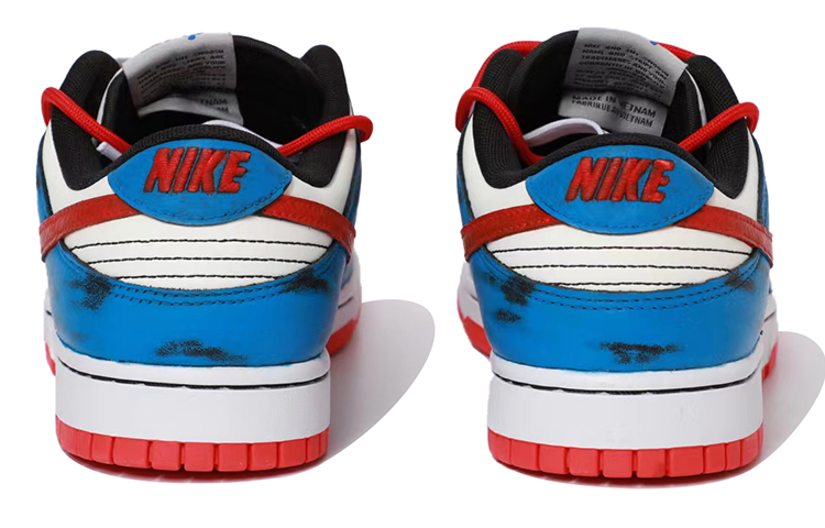 [Custom Shoes] Nike NBA Dunk Low EMB 'Retro Reversed Blue Red' 圖 4
