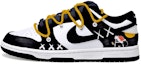 Buy Zapatillas Nike NBA x Low 'Navidad Santa Claus Negro Blanco Amarillo' DC9560-001(Team拾玖-圣诞双x女S-BOX)