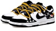 Lookbook Zapatillas Nike NBA x Low 'Navidad Santa Claus Negro Blanco Amarillo' DC9560-001(Team拾玖-圣诞双x女S-BOX)