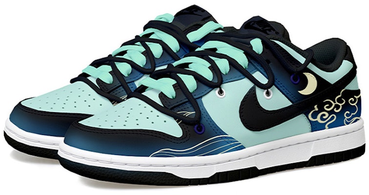 나이키 NBA x SB 덩크 로우 '달빛 구름' (Nike NBA x SB 덩크 로우 '달빛 구름') DC9560-001(Team拾玖-月亮祥云女S-BOX) Lookbook 나이키 NBA x SB 덩크 로우 '달빛 구름' (Nike NBA x SB 덩크 로우 '달빛 구름') DC9560-001(Team拾玖-月亮祥云女S-BOX)