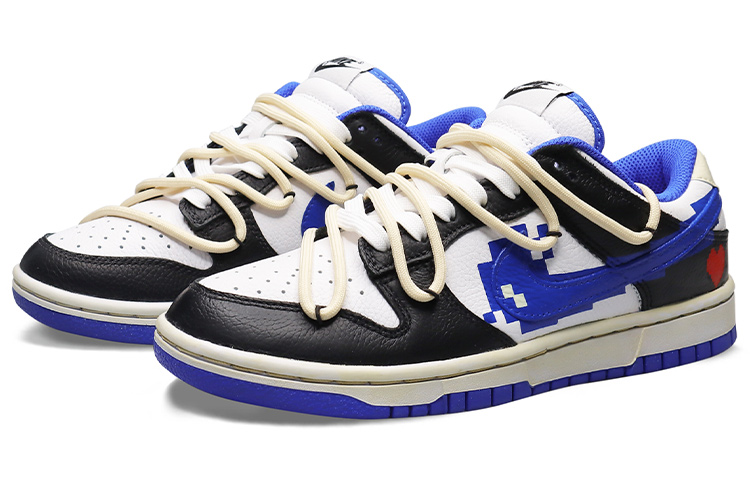 Lookbook [定制鞋] 耐克 任天堂 x Dunk Low "马里奥像素心" FD9064-110(TeamTwo-复古像素S-BOX)