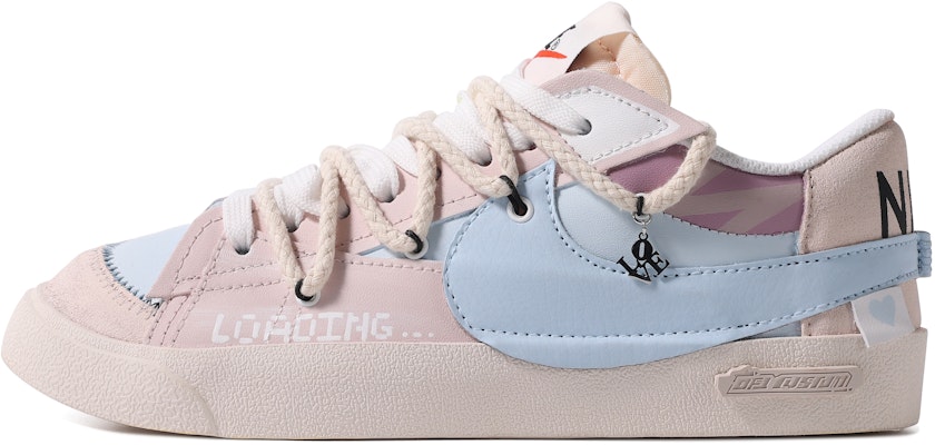 【訂製棒球鞋】Nike Blazer Low 特別鞋盒 諾亞之心 愛心 簡約 低筒 板鞋 男款 粉白藍 Buy 【訂製棒球鞋】Nike Blazer Low 特別鞋盒 諾亞之心 愛心 簡約 低筒 板鞋 男款 粉白藍