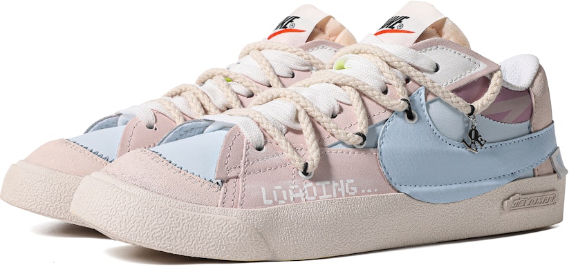 나이키 노아 x 블레이저 로우 '핑크 블루' (커스텀) DN2158-101(TeamM-男款诺亚之心S-BOX) Shop 나이키 노아 x 블레이저 로우 '핑크 블루' (커스텀) DN2158-101(TeamM-男款诺亚之心S-BOX)