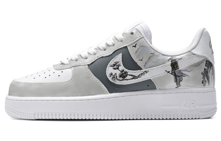 [Custom Shoes] Nike Off-White x Air Force 1 Low 'Water Ink Swordsman'
