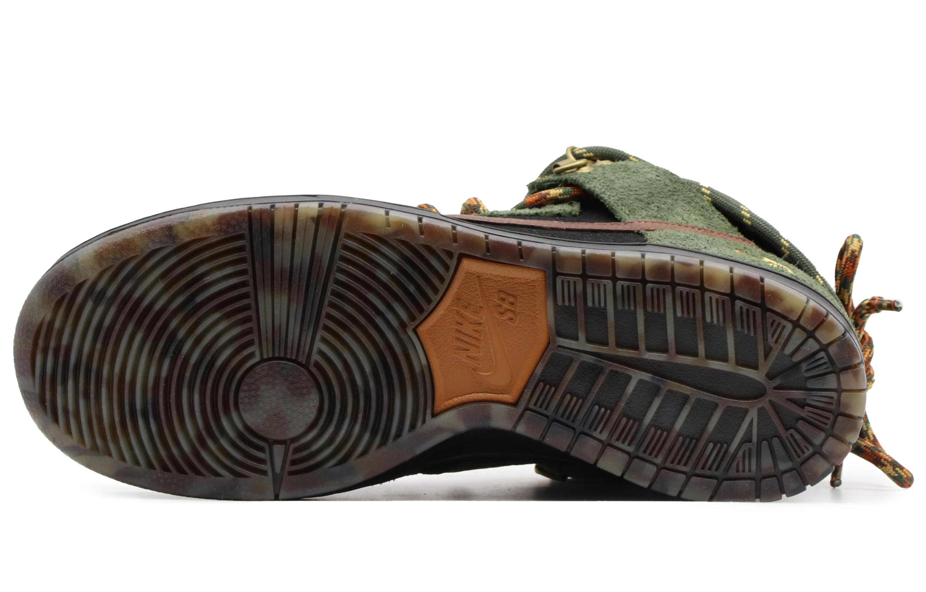 [Custom Shoes] Nike PASS-PORT Dunk High 'Black Green Golf' 圖 5