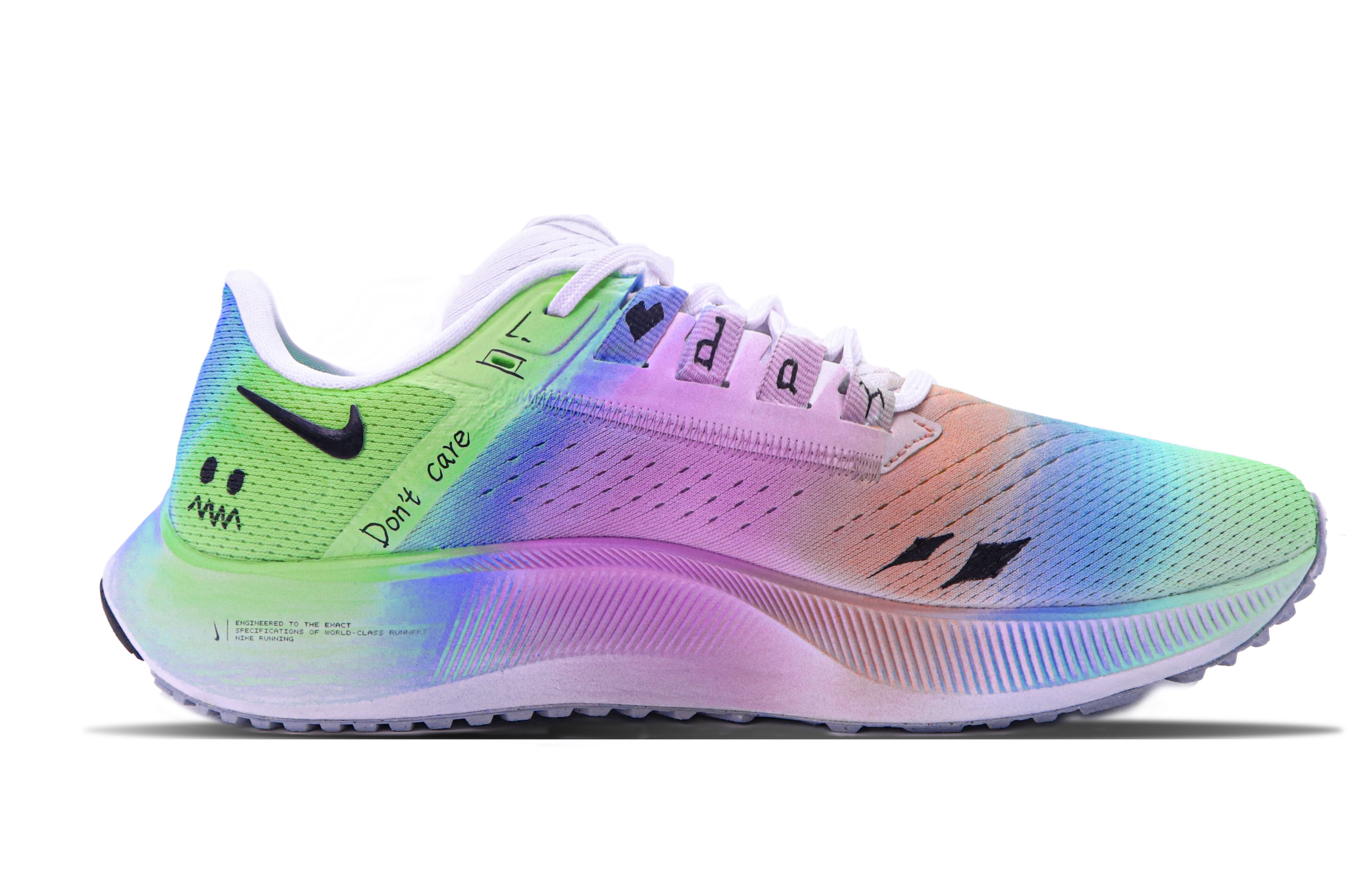 Lookbook [オーダーシューズ] ナイキ ペガサス 38 'ドーパミンキャンディ' CW7356-100(Team147-彩虹糖)