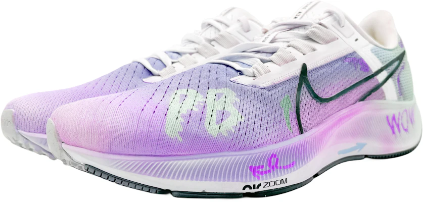 【定製球鞋】 Nike Pegasus 38 畫中有畫 心臟跳動 紫漸變 多巴胺 舒適 清爽 馬拉松防滑耐磨 低筒跑步鞋 男款 紫色 Shop 【定製球鞋】 Nike Pegasus 38 畫中有畫 心臟跳動 紫漸變 多巴胺 舒適 清爽 馬拉松防滑耐磨 低筒跑步鞋 男款 紫色