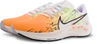 Shop 【訂製球鞋】Nike Pegasus 38 賽車 閃電橙 多巴胺 漸變 潑墨 織物合成革減震防滑耐磨 低筒跑步鞋 男款 橙白
