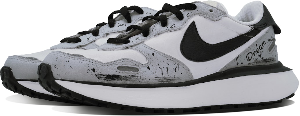 나이키 피닉스 와플 '블랙 베이지 그레이' 커스텀 슈즈 FD2196-100(Team84-复古领域) Shop 나이키 피닉스 와플 '블랙 베이지 그레이' 커스텀 슈즈 FD2196-100(Team84-复古领域)