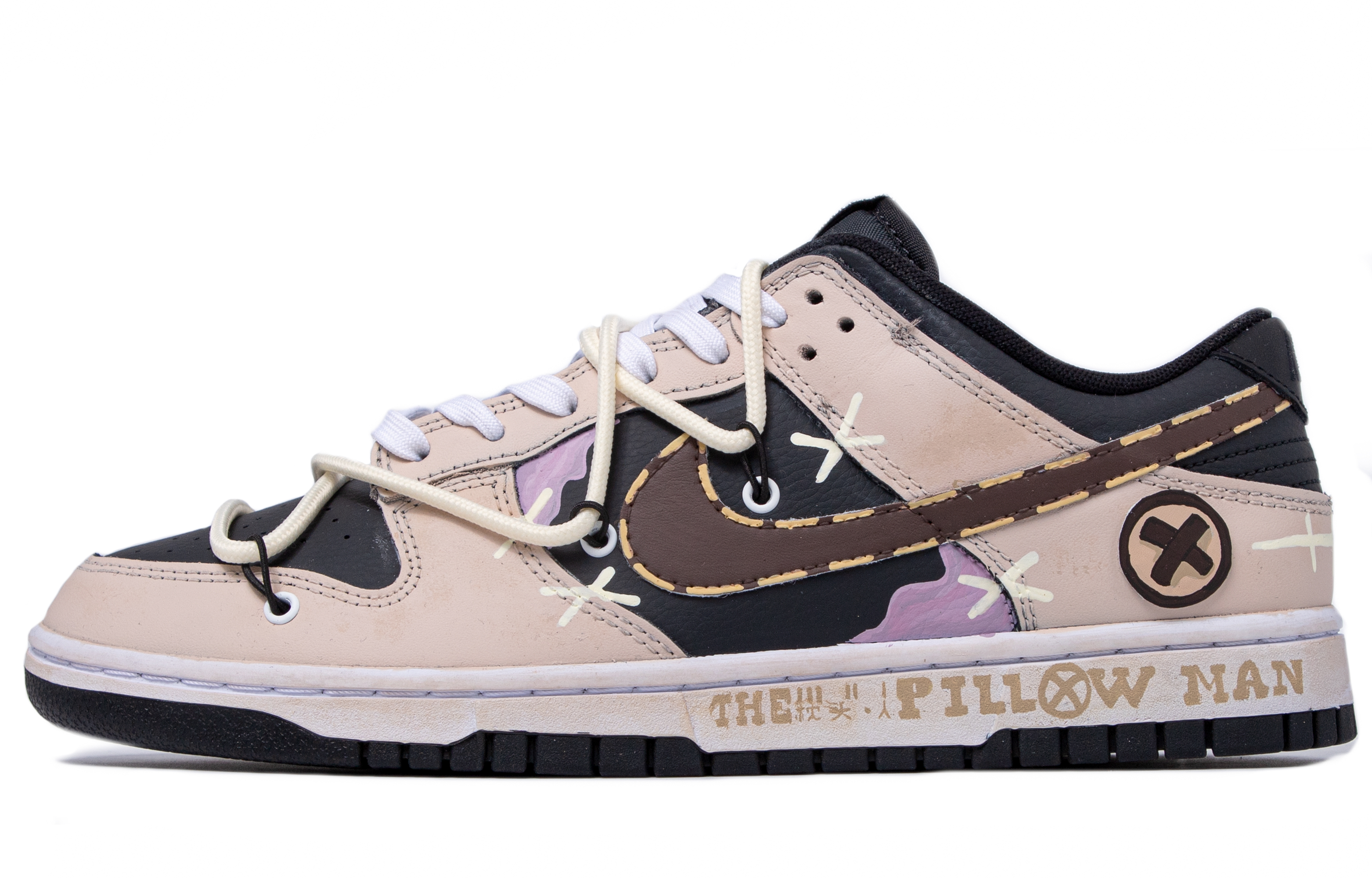 Buy [Zapatillas Personalizadas] Nike Pillow People x Dunk Low 'Dust Brown' DJ6188-002-(TeamM-男款枕头人)