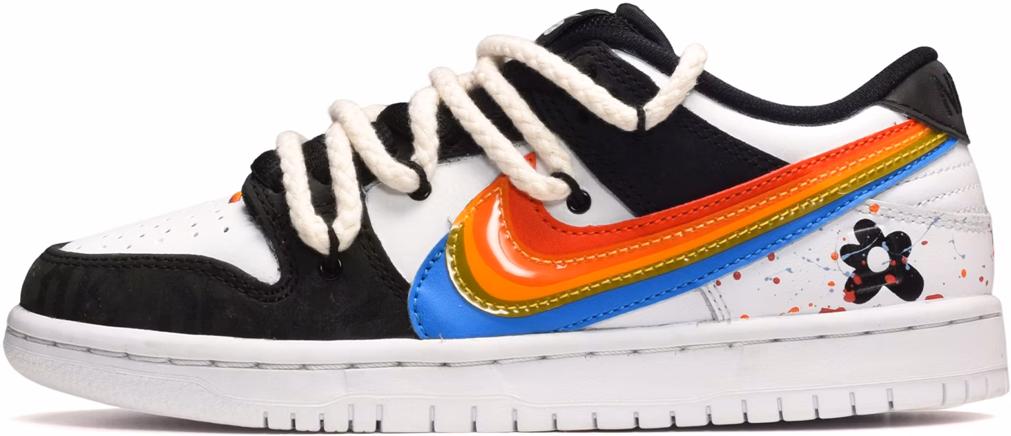 custom-shoes-nike-polaroid-x-sb-dunk-low-splatter-floral-valentine