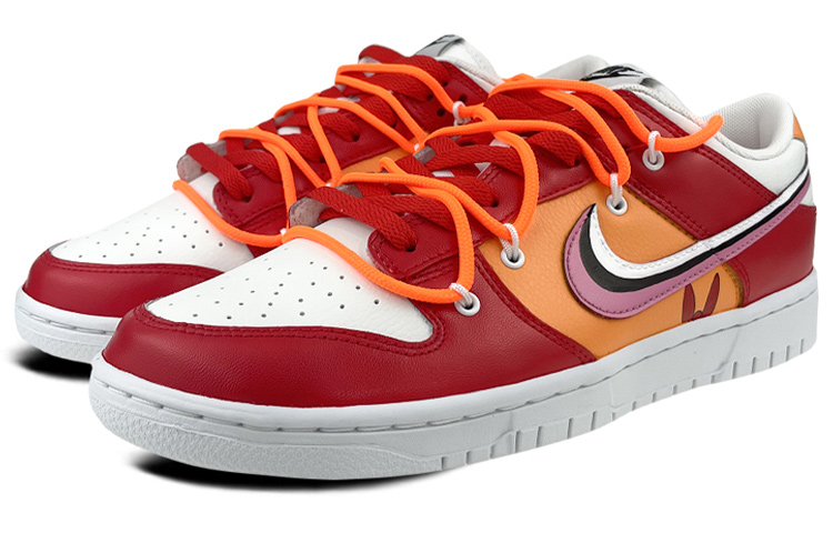 Lookbook 파워퍼프걸 블라썸 디컨스트럭티드 덩크 (레드오렌지) DJ6188-101(Team叁-男款飞天花花)