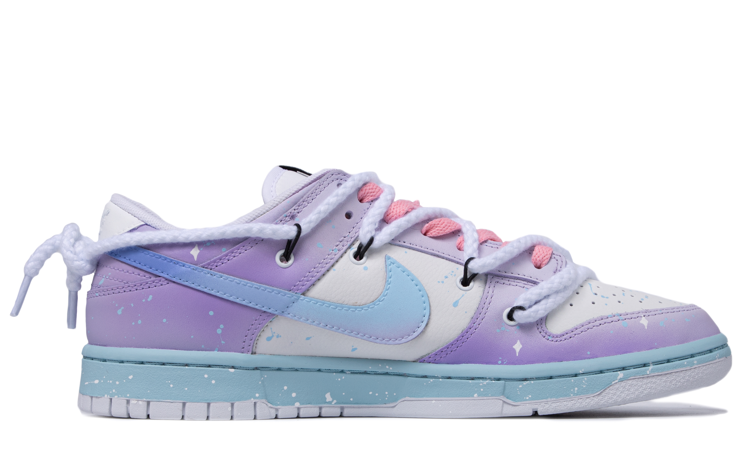 Lookbook 【定制鞋款】耐克RARE RACE x Dunk Low‘Roland Love珍珠紫蓝’ DH9765-100(TeamM-女款罗兰之恋联名)