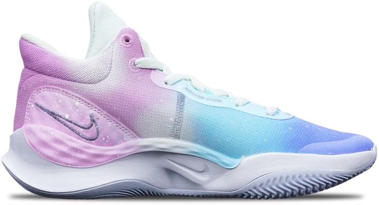 【訂製球鞋】Nike Renew Elevate 3 緩震防滑 棉花糖 光暈光點 三色漸變 低筒 實戰籃球鞋 男款 紅藍 Order 【訂製球鞋】Nike Renew Elevate 3 緩震防滑 棉花糖 光暈光點 三色漸變 低筒 實戰籃球鞋 男款 紅藍