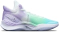 Order 【客製化球鞋】Nike Renew Elevate 3 緩震 馬卡龍 光暈亮點 三色漸變 低筒 真戰籃球鞋 男款 藍綠紫